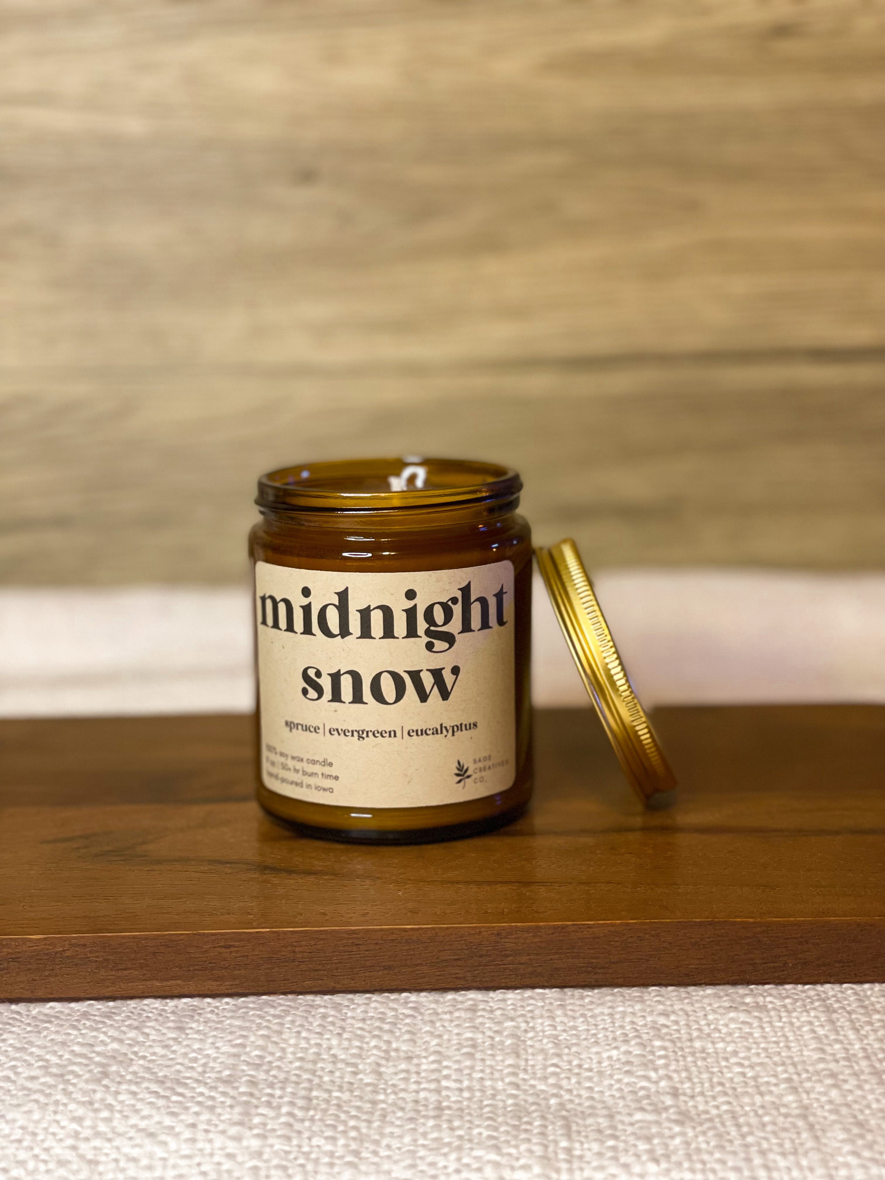 Midnight Snow - 9 oz Candle