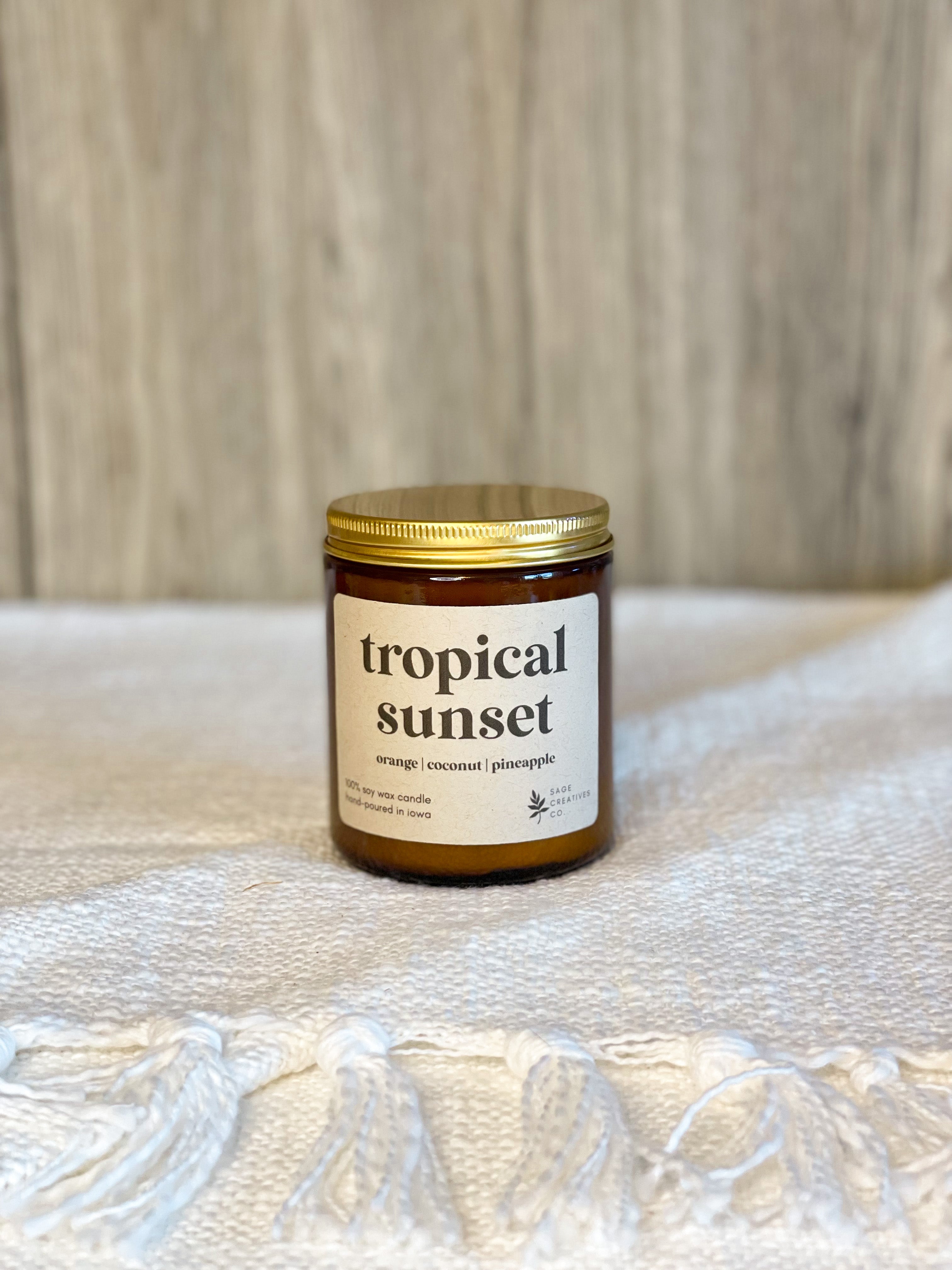 Tropical Sunset - 9 oz Candle