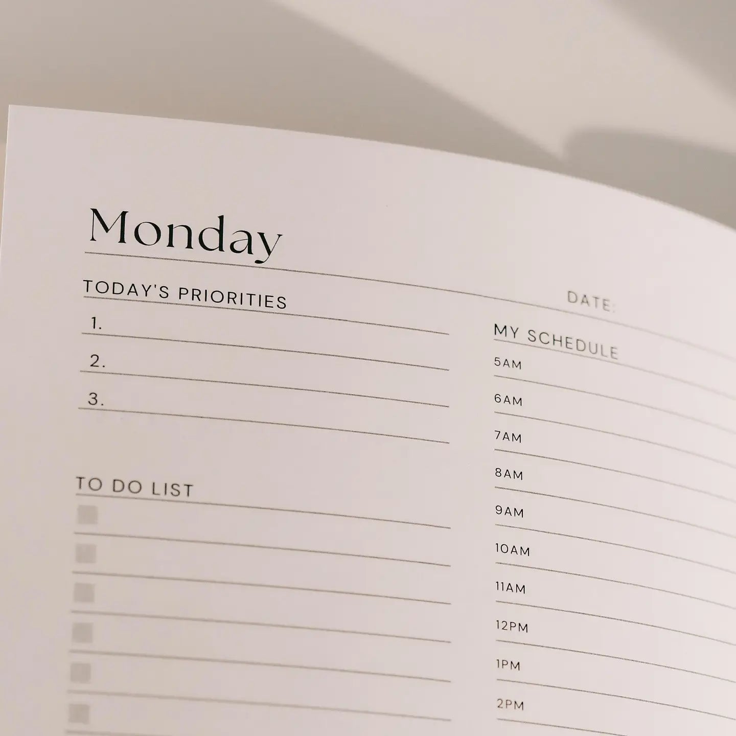 Daily Planner