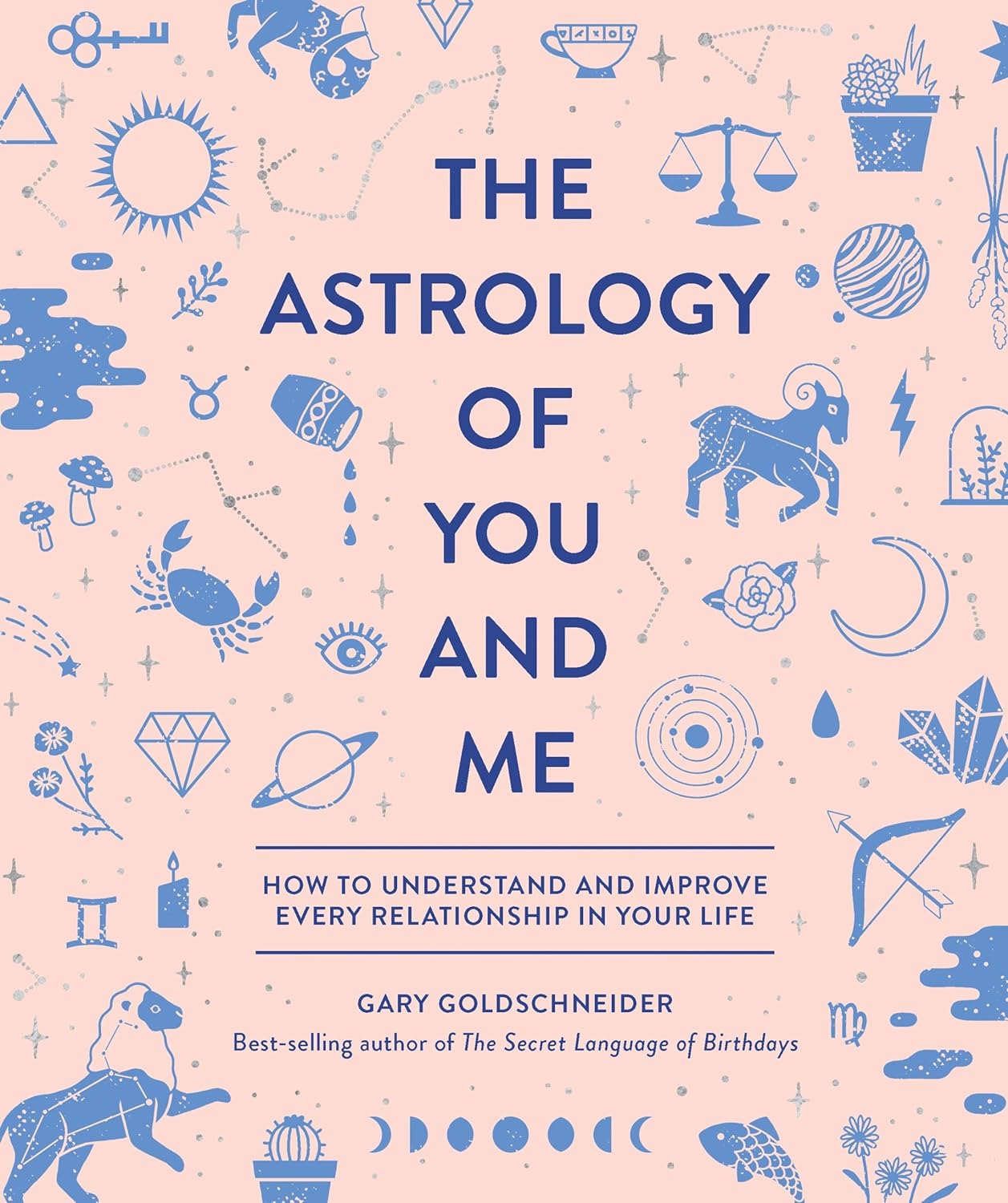 The Astrology of You and Me: How to Understand and Improve Every Relationship in Your Life - by Gary Goldschneider (Hardcover)