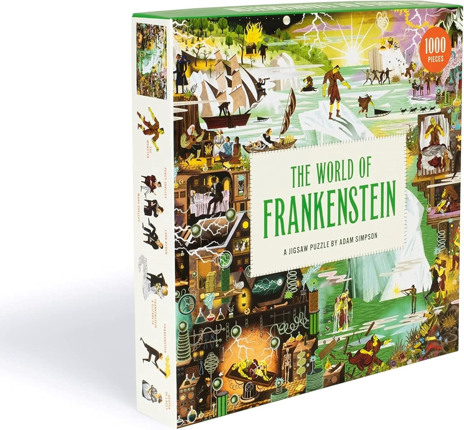 The World of Frankenstein: A Jigsaw Puzzle by Adam Simpson