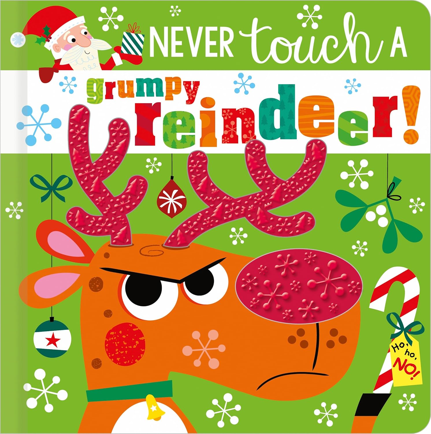 Never Touch a Grumpy Reindeer! - by Rosie Greening