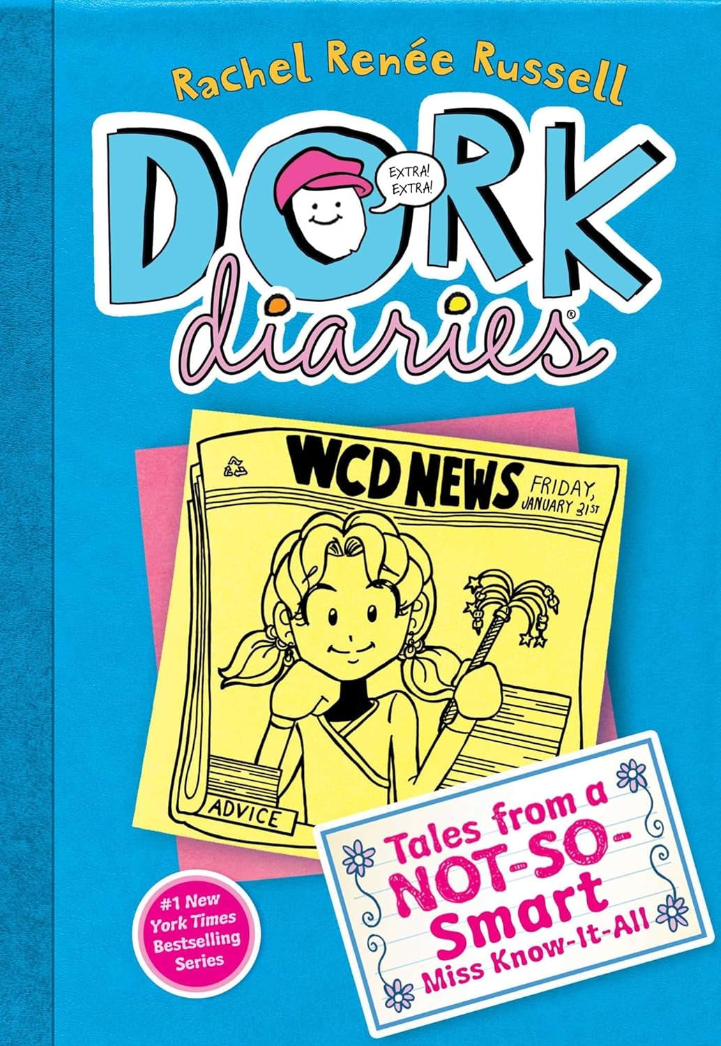 Dork Diaries 5: Tales from a Not-So-Smart Miss Know-It-All - by Rachel Renee Russell (Hardcover)