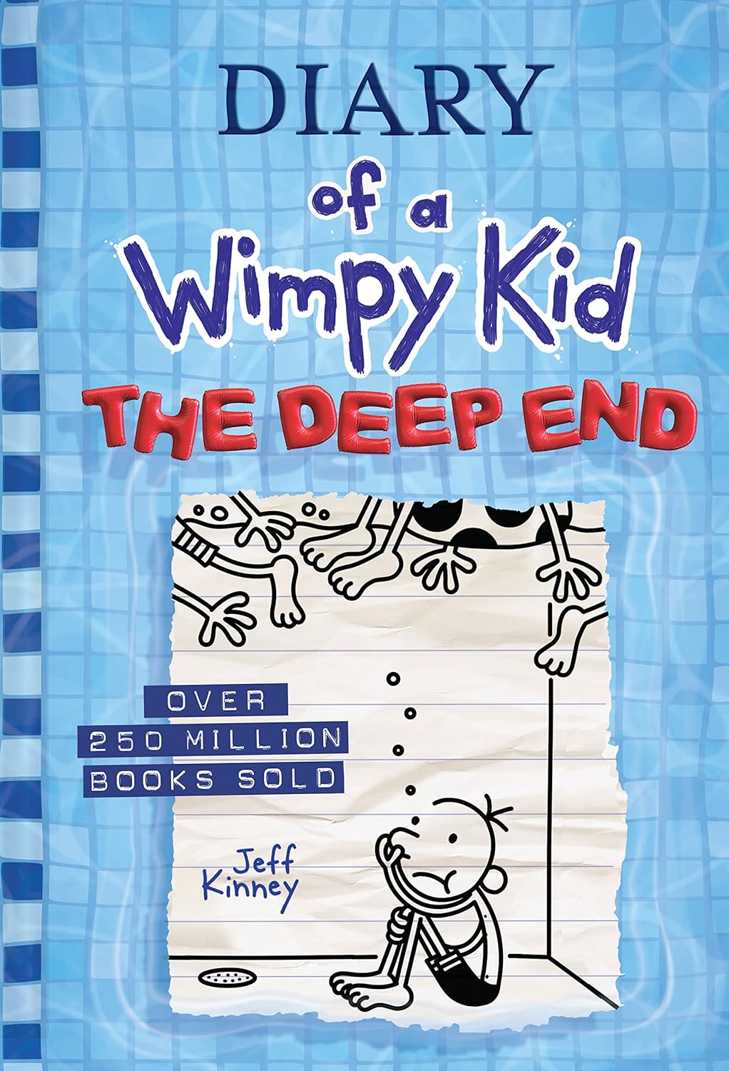 The Deep End (Diary of a Wimpy Kid #15) - by Jeff Kinney (Hardcover)