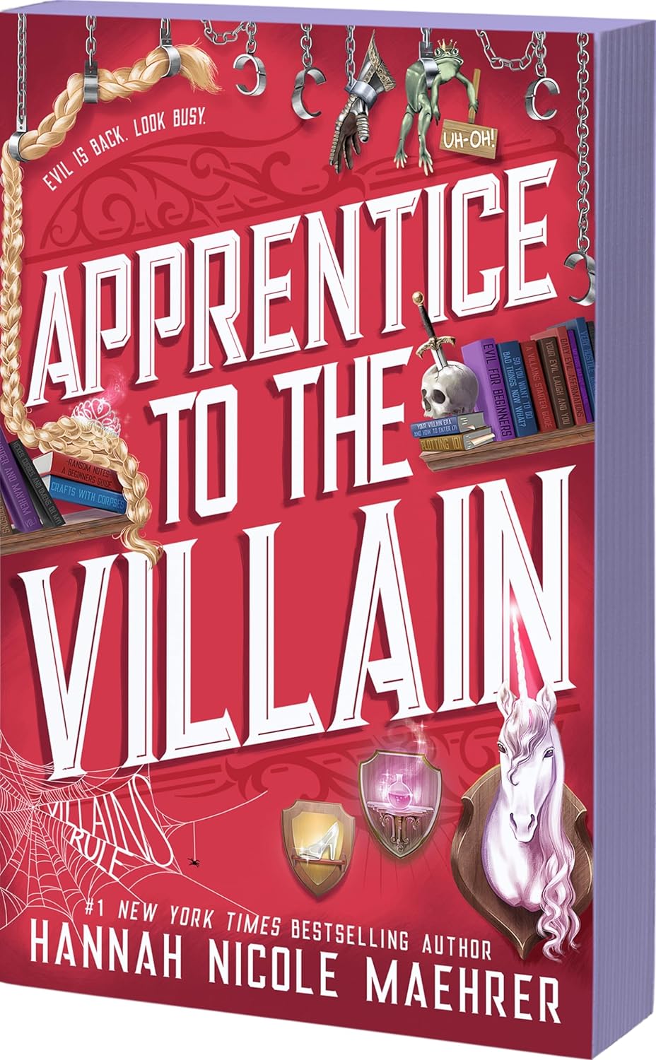 Apprentice to the Villain (Assistant and the Villain #2) - by Hannah Nicole Maehrer