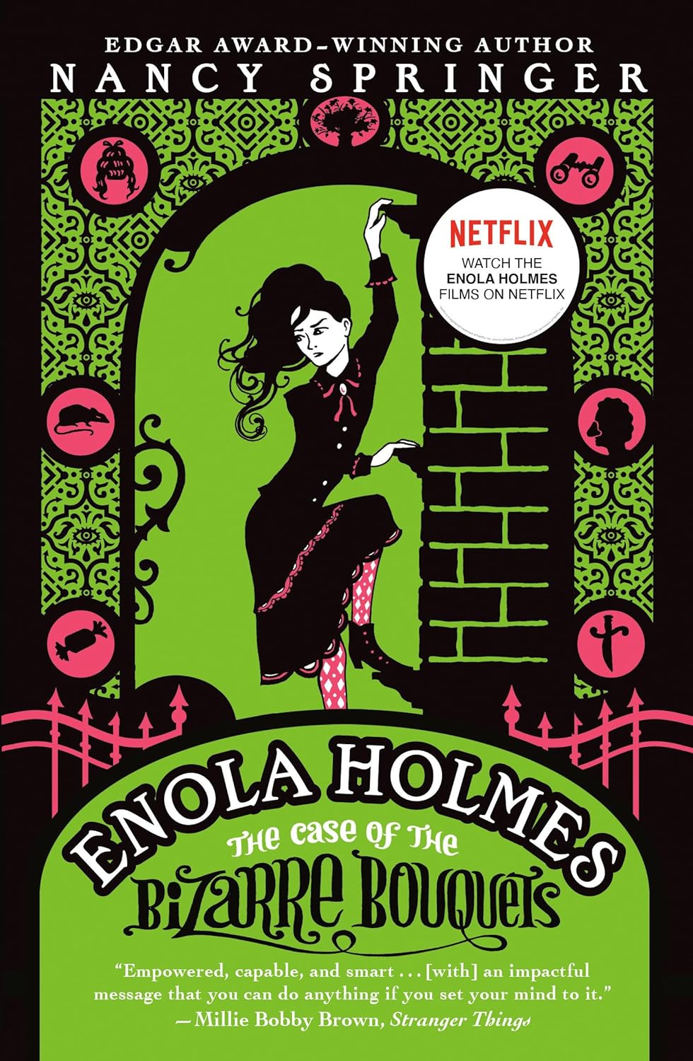 Enola Holmes: The Case of the Bizarre Bouquets - by Nancy Springer