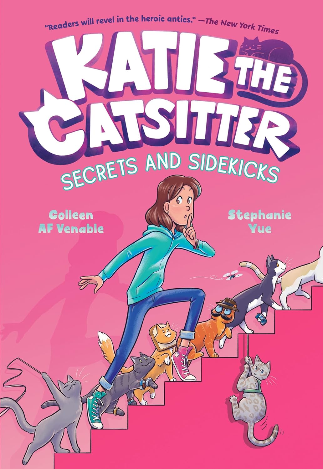 Katie the Catsitter 3: Secrets and Sidekicks: (A Graphic Novel) (Katie the Catsitter) - by Colleen AF Venable