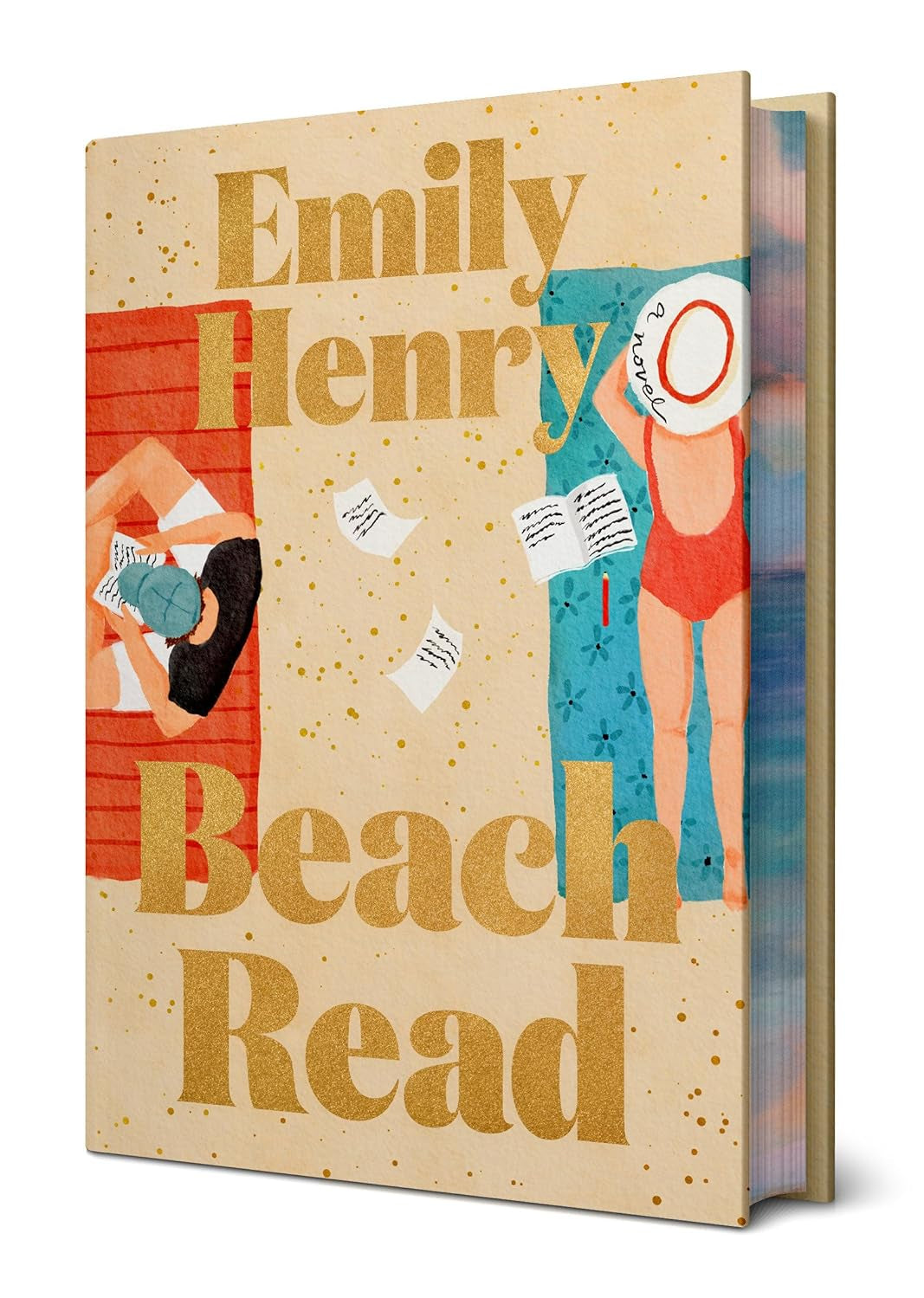 Beach Read: Deluxe Edition - by Emily Henry (Hardcover)