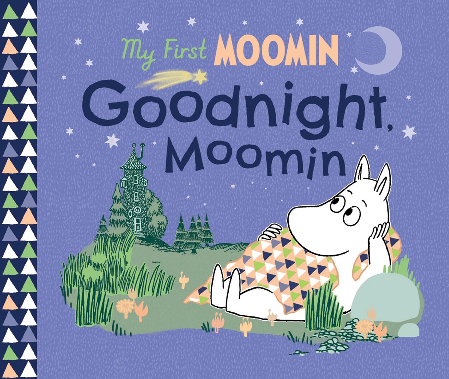 My First Moomin: Goodnight, Moomin - by Tove Jansson (Board Book)