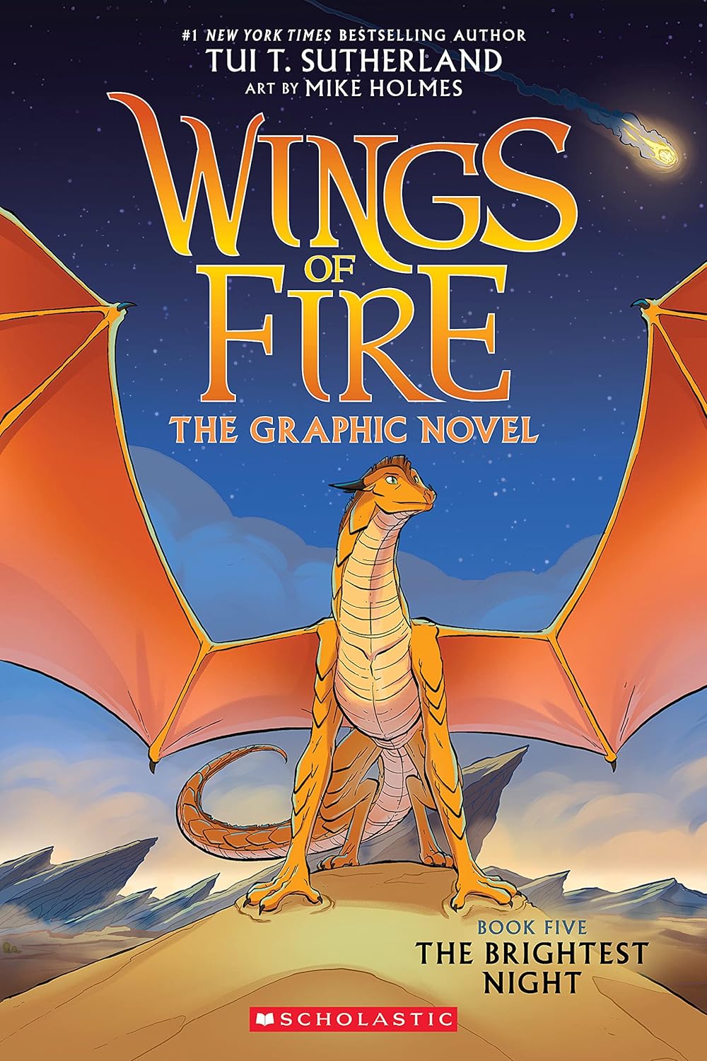 Wings of Fire: The Brightest Night: A Graphic Novel (Wings of Fire Graphic Novel #5) - by Tui T. Sutherland