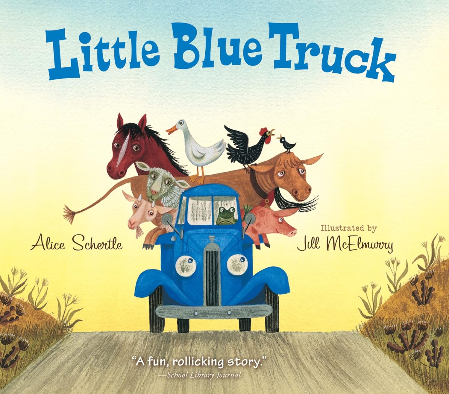 Little Blue Truck Board Book (Little Blue Truck) - by Alice Schertle