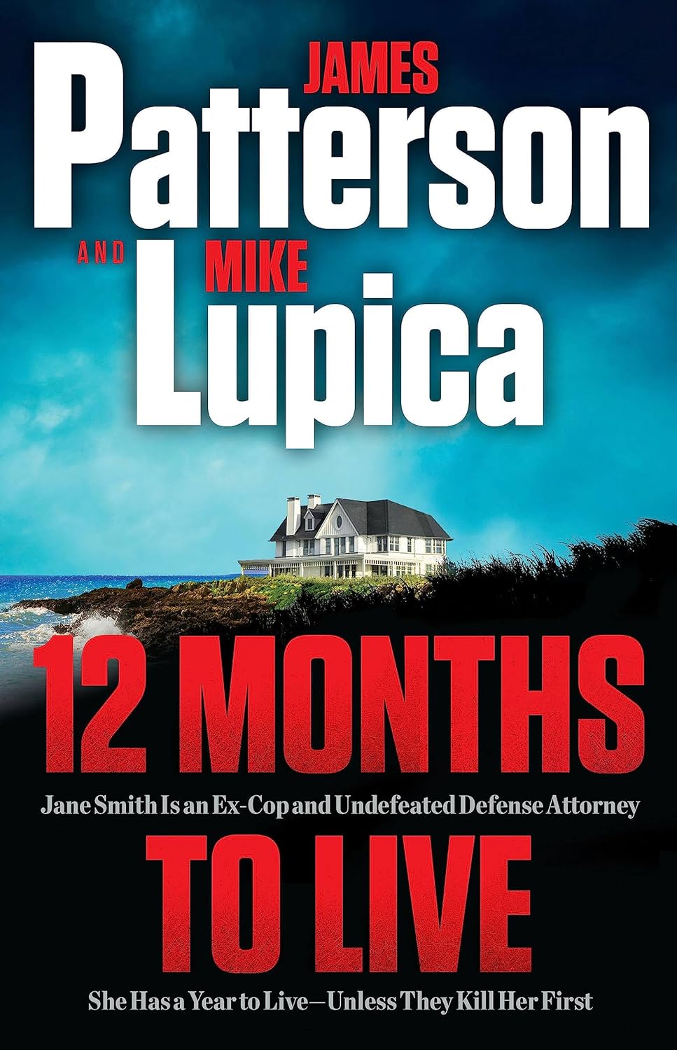 12 Months to Live: Jane Smith Has a Year to Live, Unless They Kill Her First - by James Patterson (Hardcover)