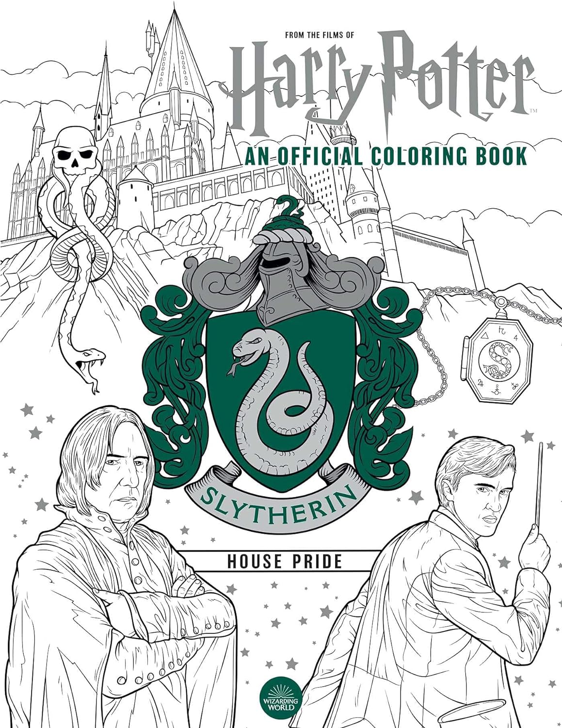 Harry Potter: Slytherin House Pride: The Official Coloring Book