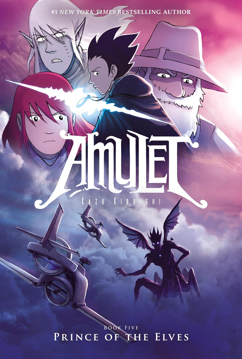 Prince of the Elves: A Graphic Novel (Amulet #5) - by Kazu Kibuishi