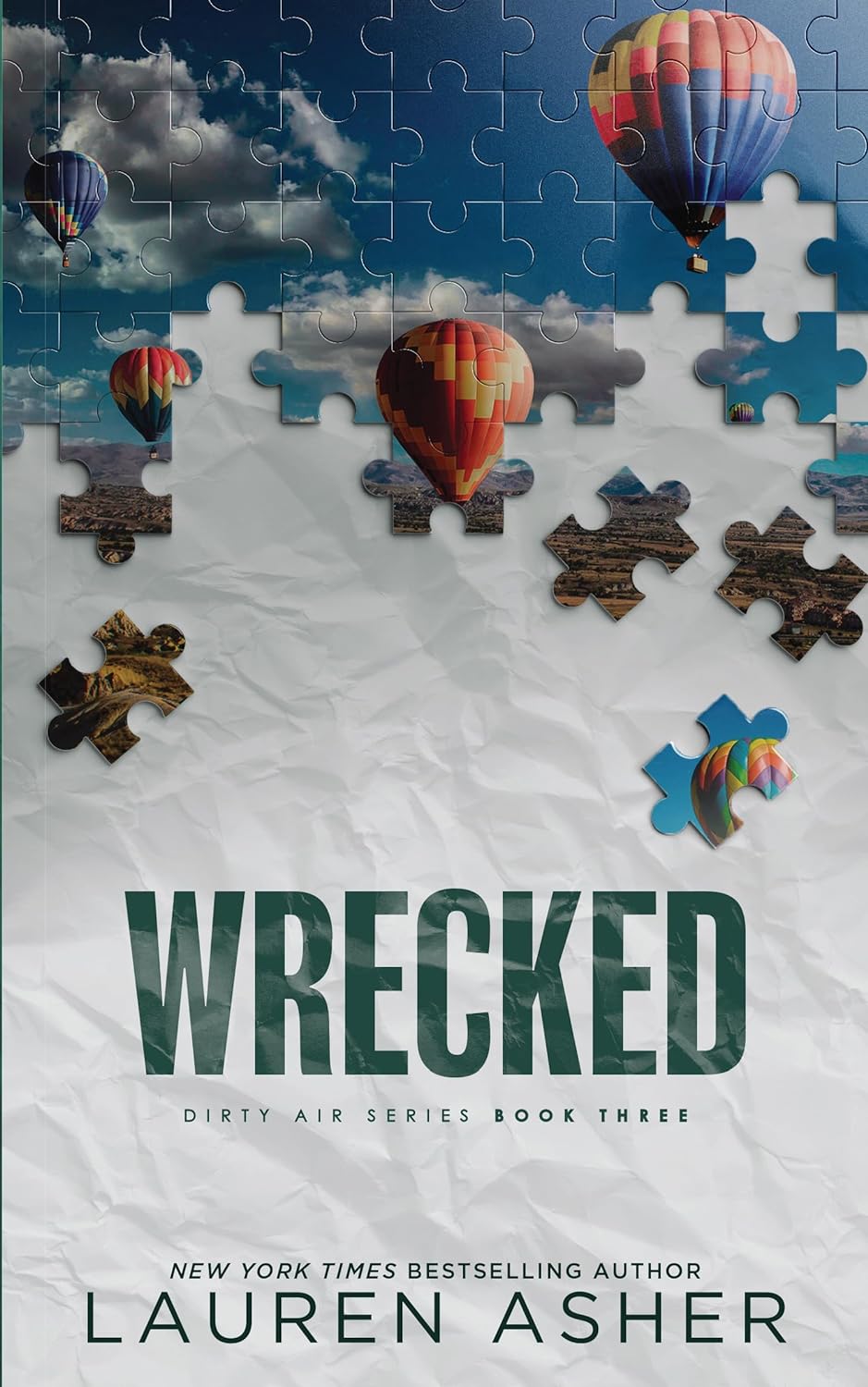 Wrecked (Standard Edition) - (Dirty Air #3) - by Lauren Asher