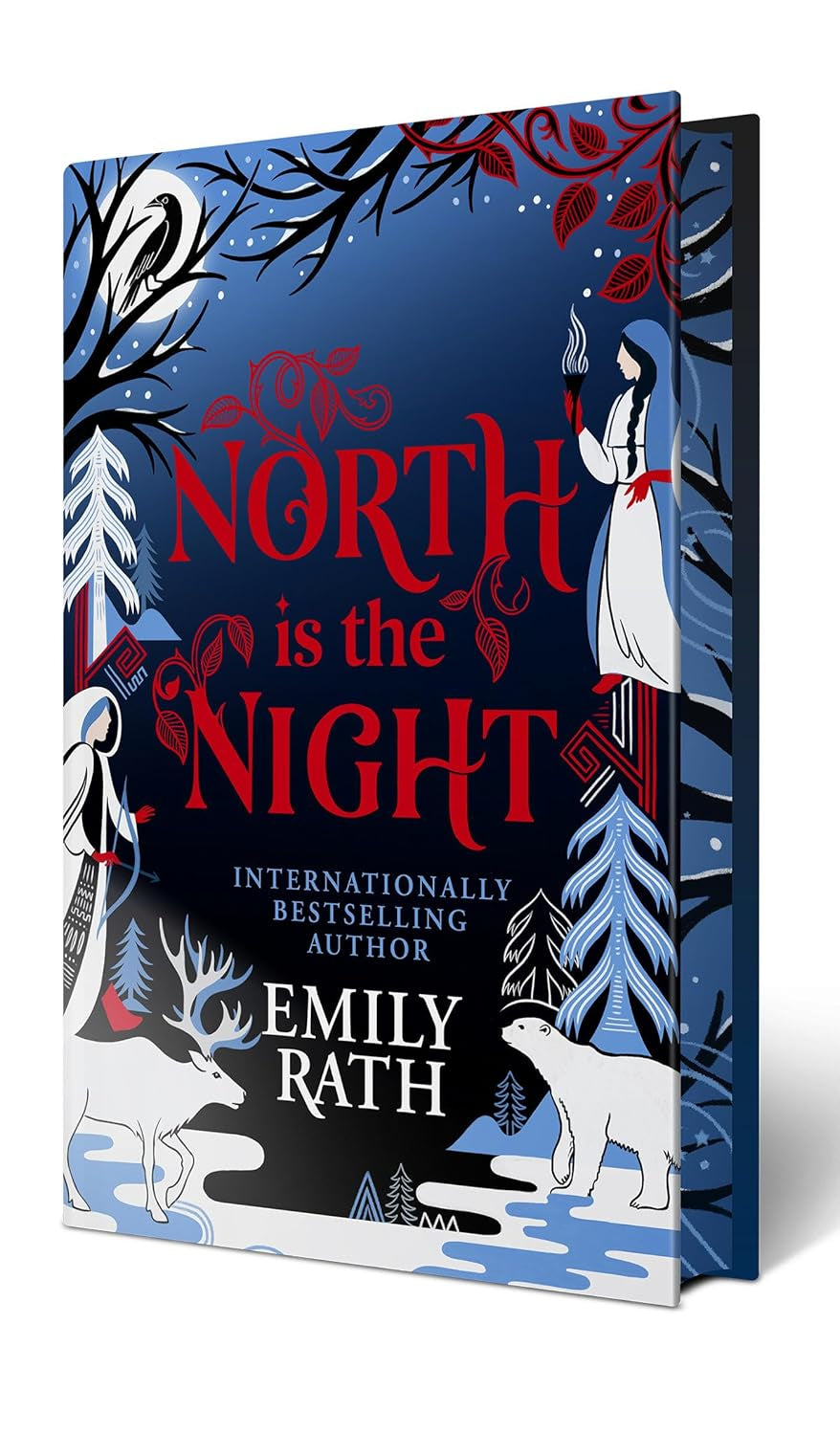 North Is the Night: Deluxe Limited Edition (Tuonela Duet) - by Emily Rath (Hardcover)