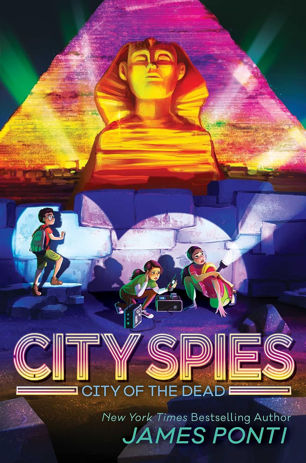 City of the Dead (City Spies #4) - by James Ponti (Hardcover)