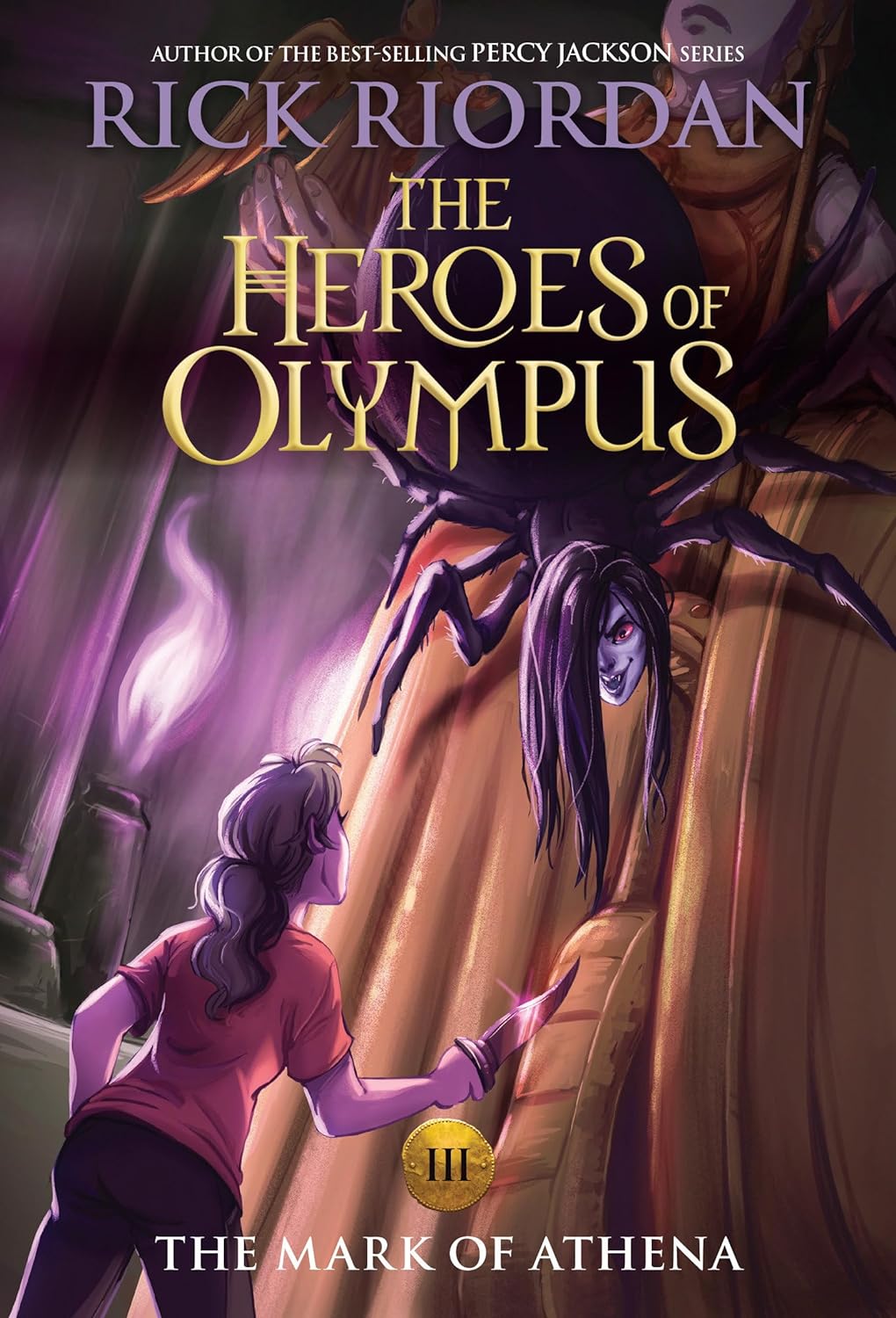 The Heroes of Olympus, Book Three: Mark of Athena (New Cover) (Heroes of Olympus #3) - by Rick Riordan