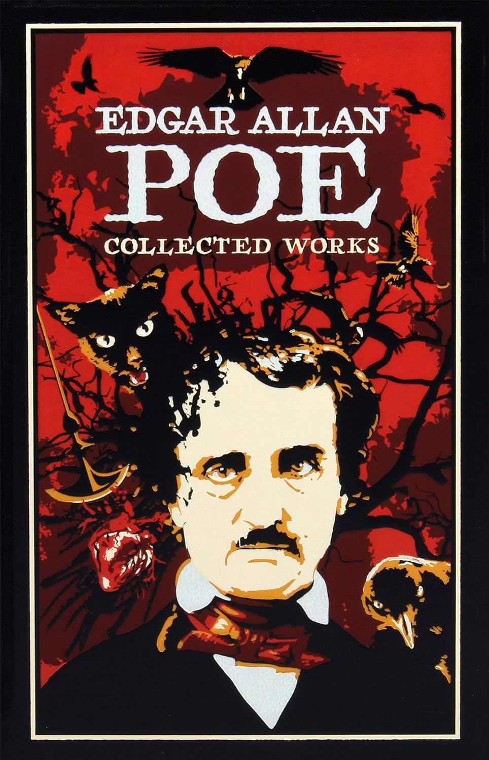 Edgar Allan Poe: Collected Works (Leather-Bound Classics) - by Edgar Allen Poe