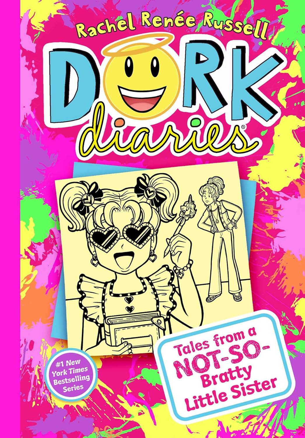 Dork Diaries 16: Tales from a Not-So-Bratty Little Sister (Dork Diaries #16) - by Rachel Renee Russell (Hardcover)