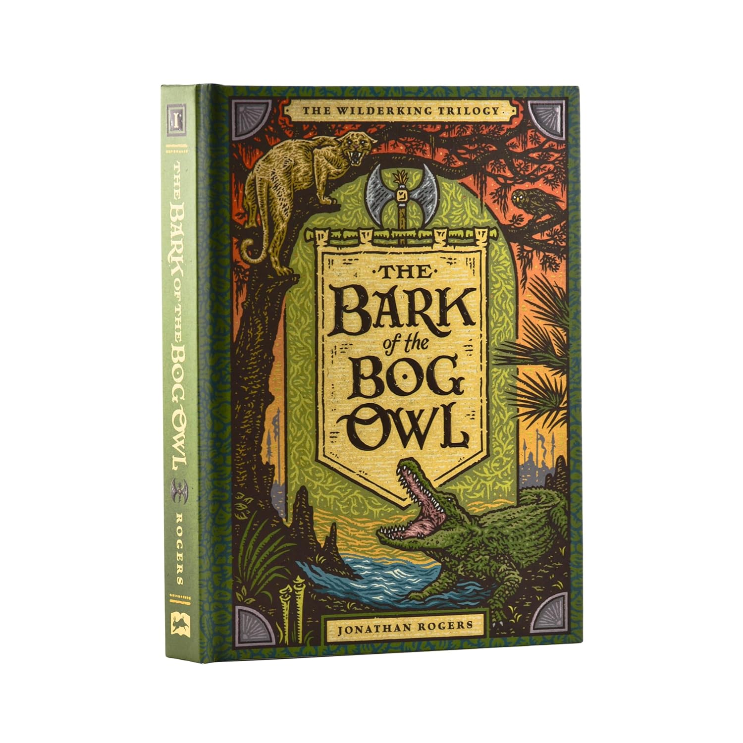 The Bark of the Bog Owl - by Johnathan Rogers (Hardcover)