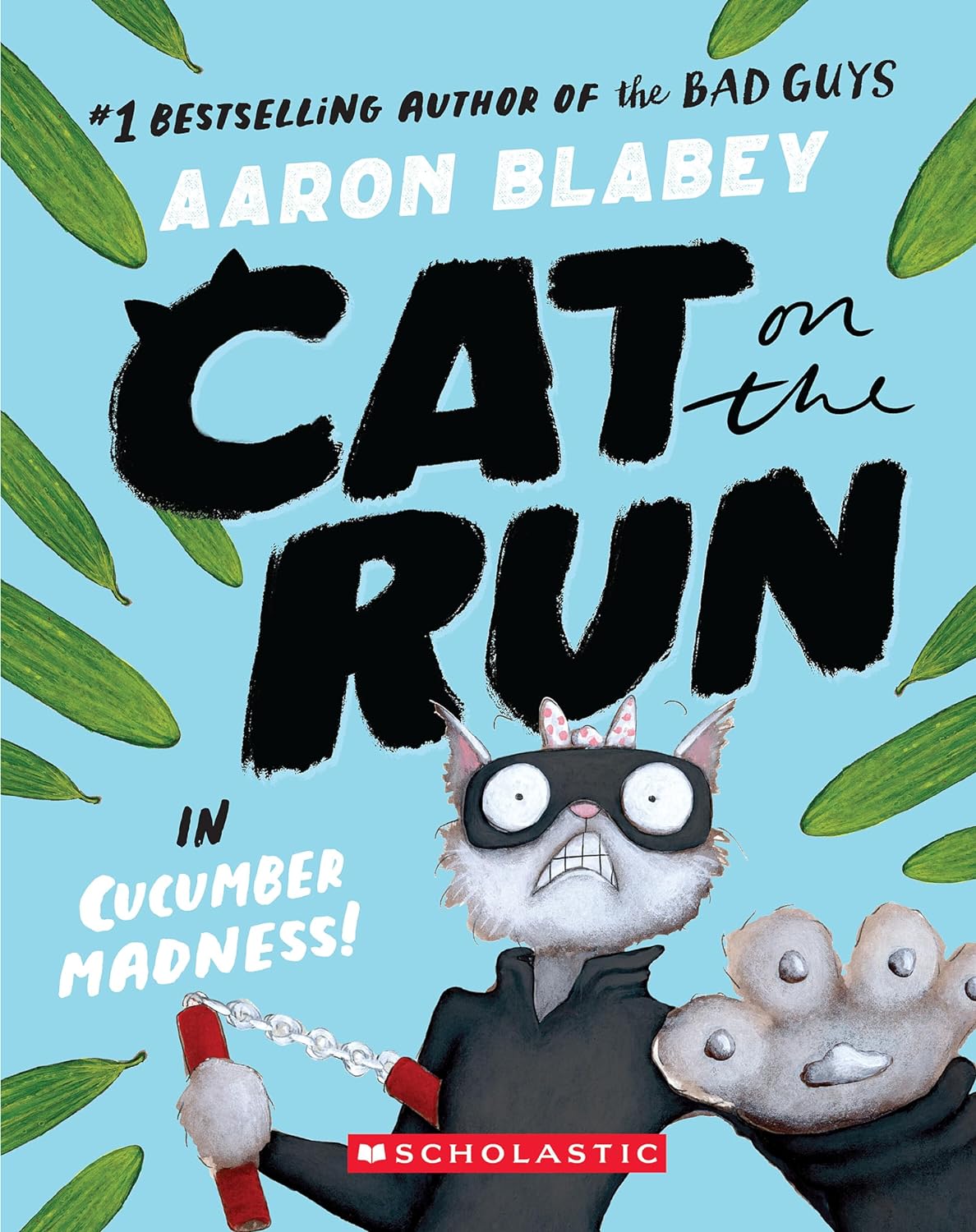 Cat on the Run in Cucumber Madness! - by Aaron Blabey