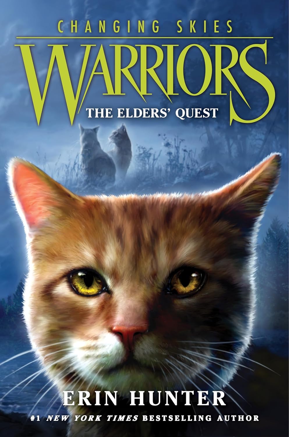 Warriors: Changing Skies #1: The Elders' Quest (Warriors: Changing Skies #1) - by Erin Hunter (Hardcover)