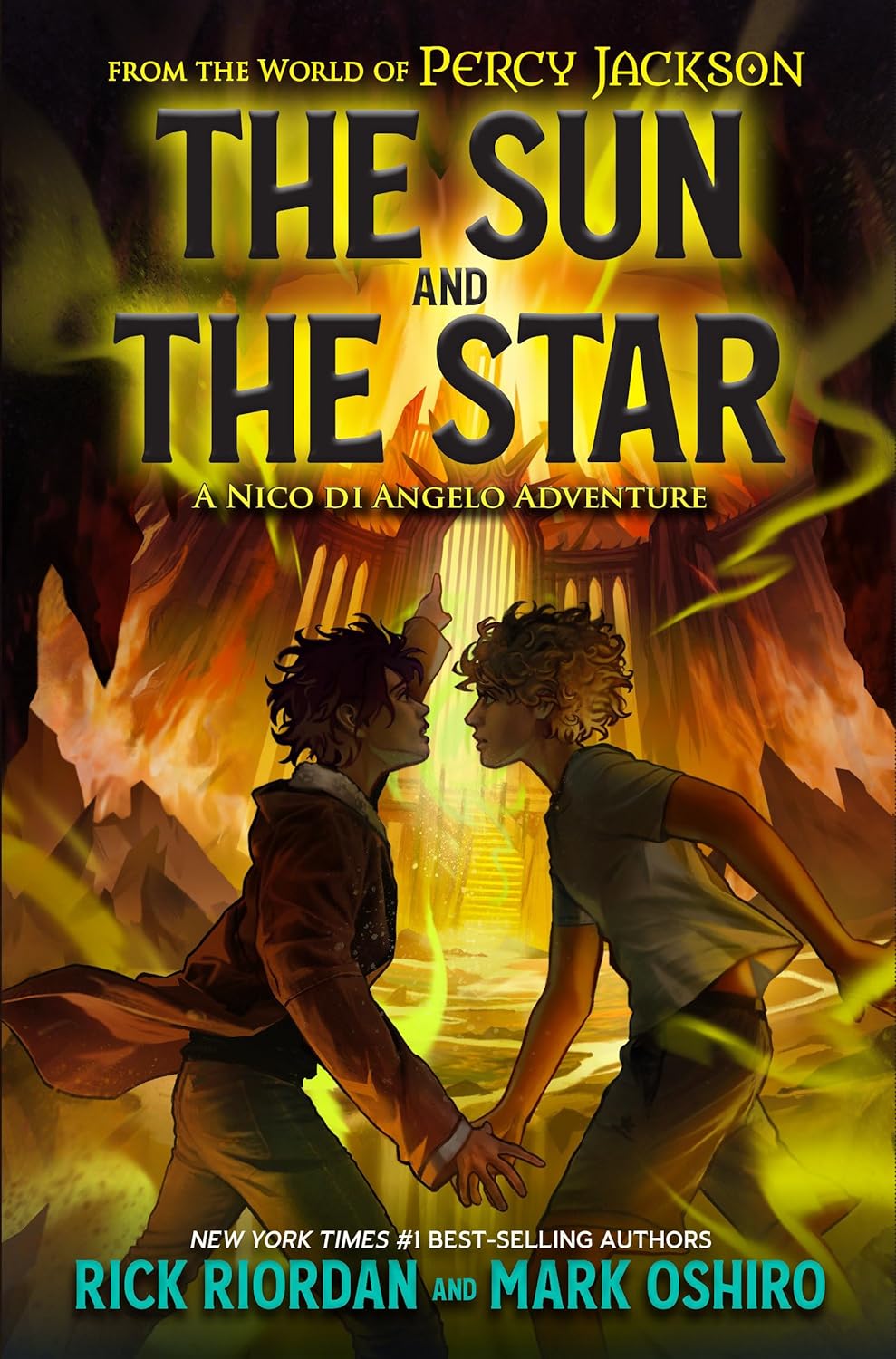 From the World of Percy Jackson: The Sun and the Star - by Rick Riordan (Hardcover)