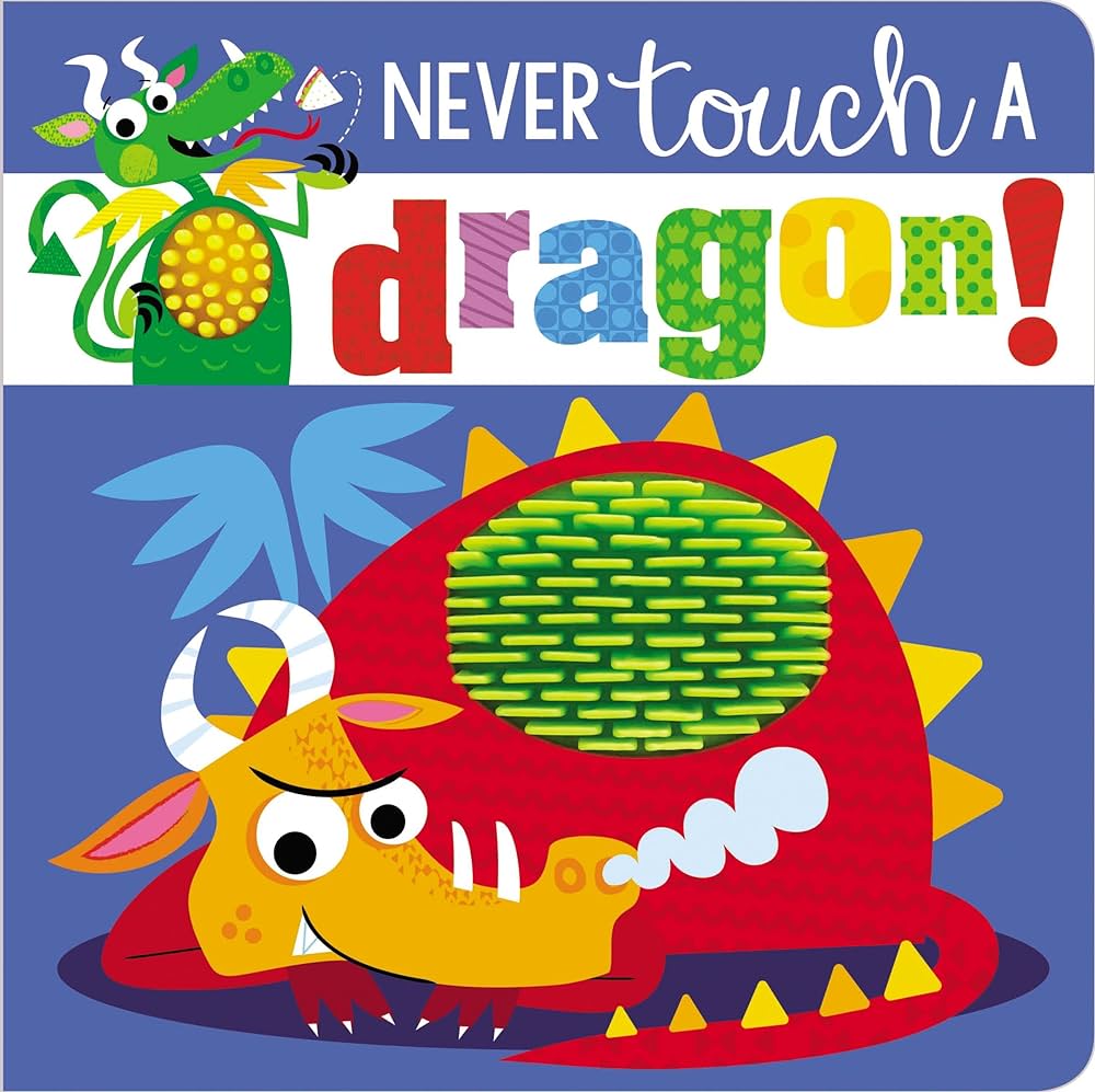 Never Touch a Dragon! - by Rosie Greening (board book)