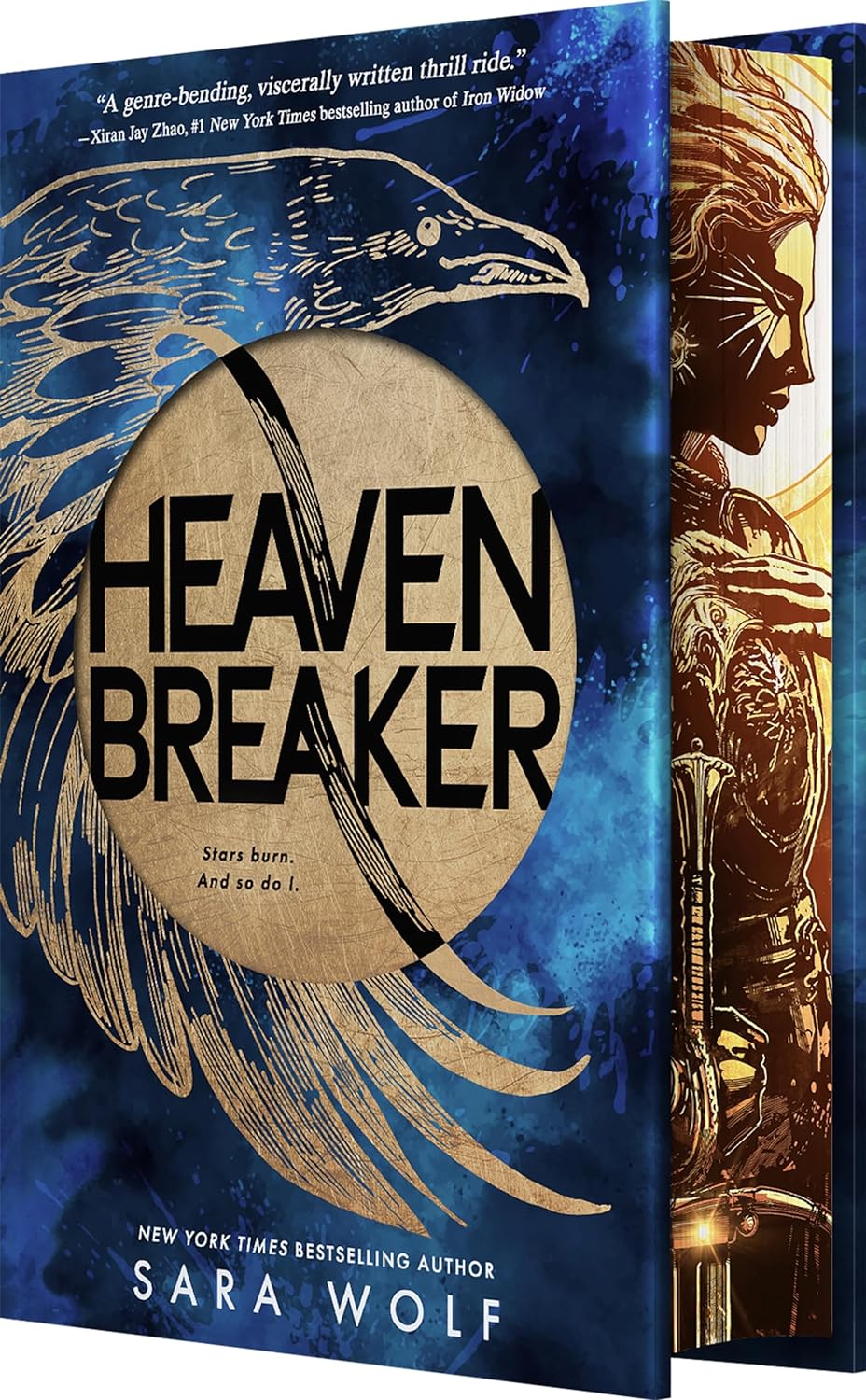 Heavenbreaker (Deluxe Limited Edition) - by Sara Wolf (Hardcover)