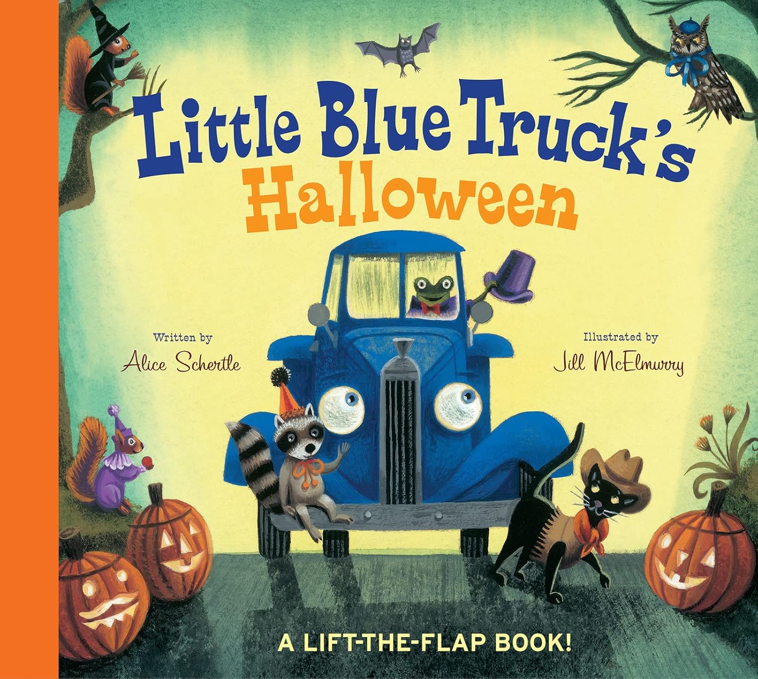 Little Blue Truck's Halloween: A Halloween Book for Kids (Little Blue Truck) - by Alice Schertle (Board Book)