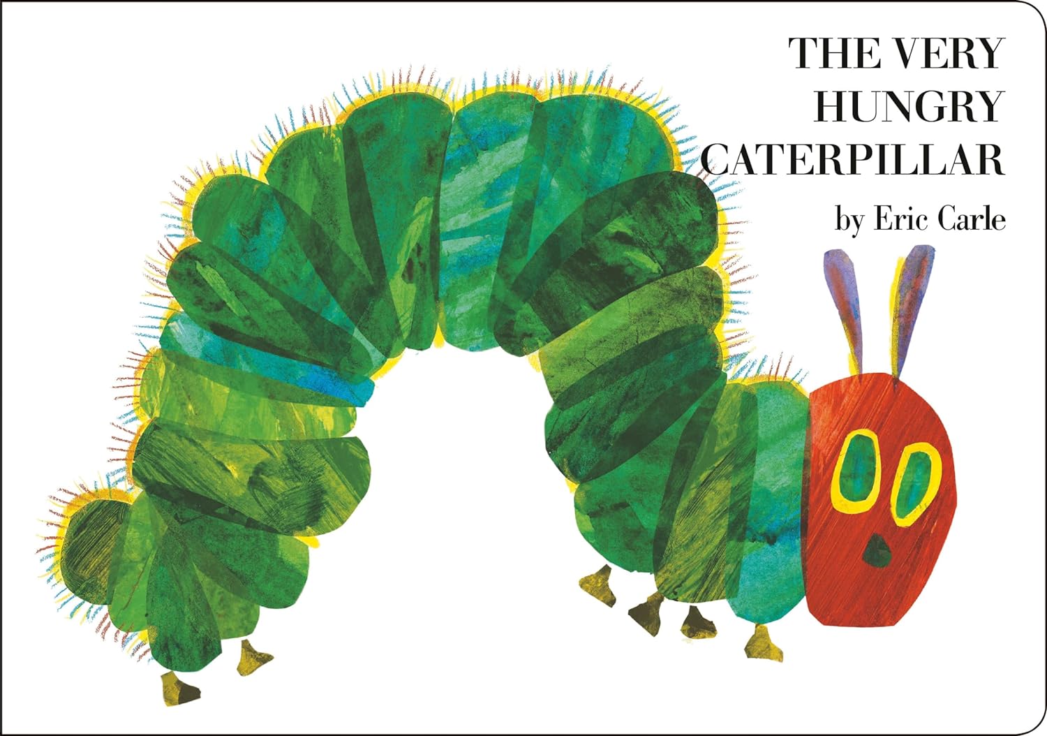 The Very Hungry Caterpillar - by Eric Carle (board book)