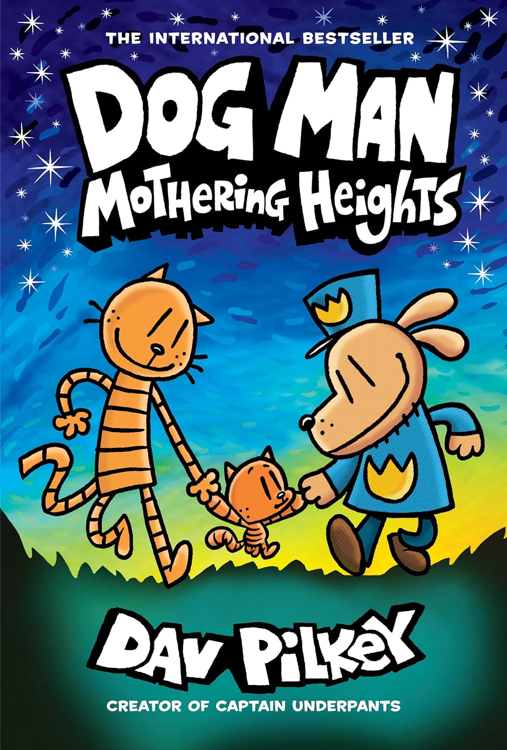 Dog Man: Mothering Heights: A Graphic Novel (Dog Man #10) - by Dav Pilkey (Hardcover)