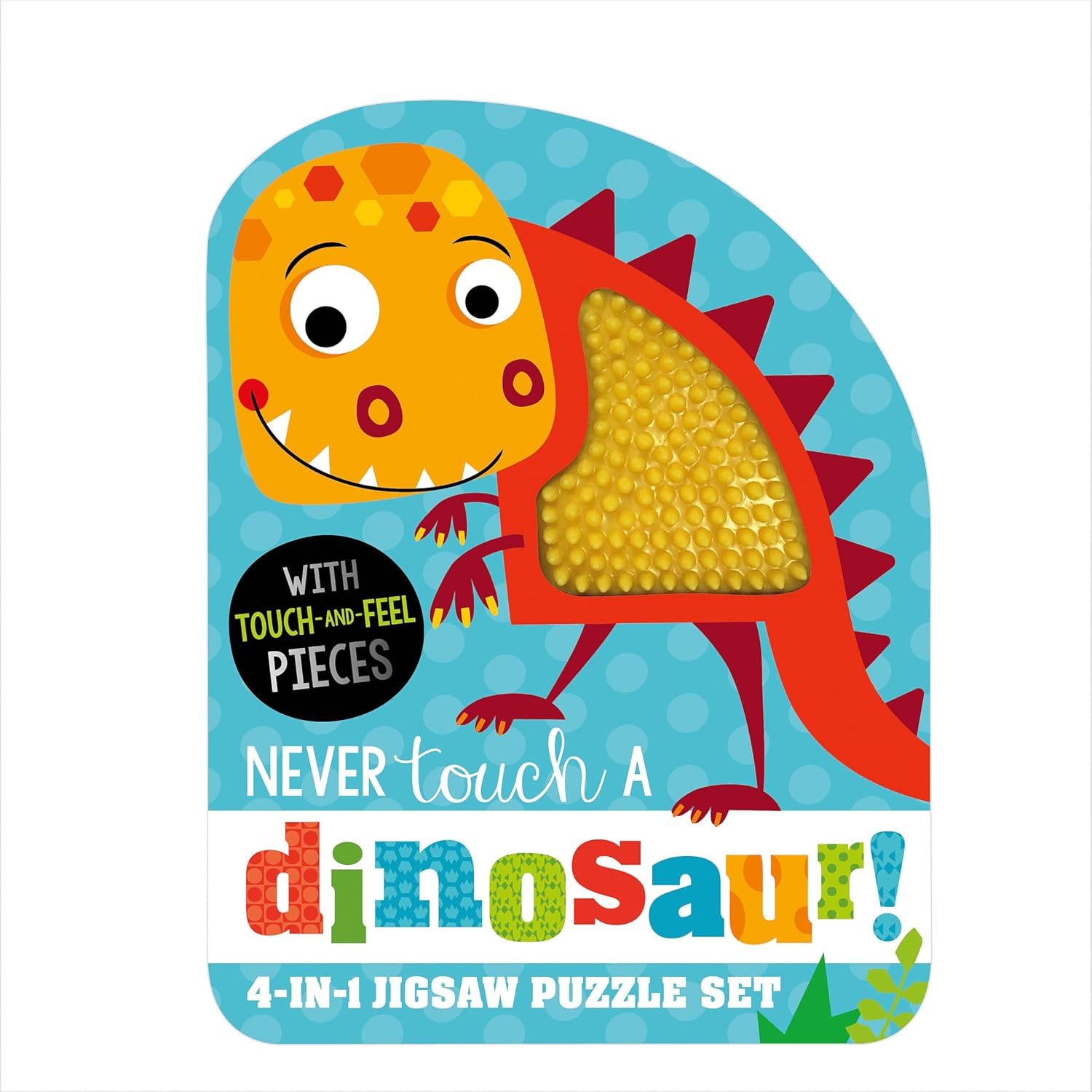 Never Touch a Dinosaur Jigsaw Puzzle Set - by Stuart Lynch