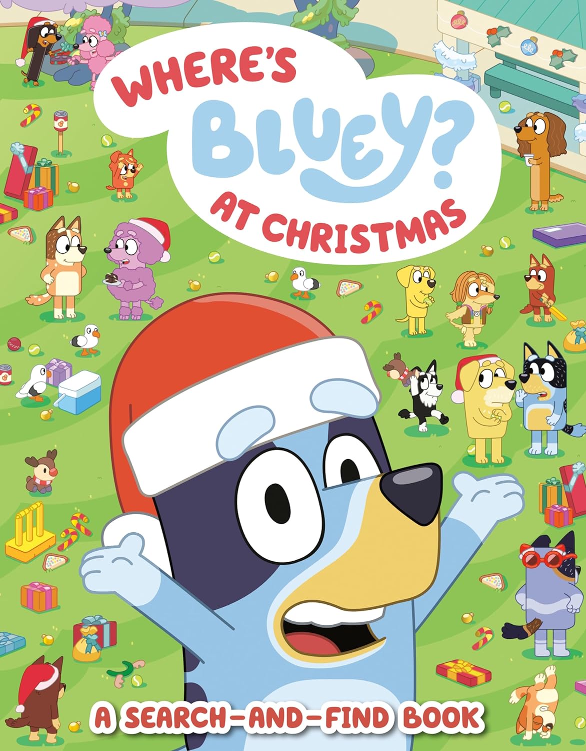 Where's Bluey? at Christmas: A Search-And-Find Book (Bluey)