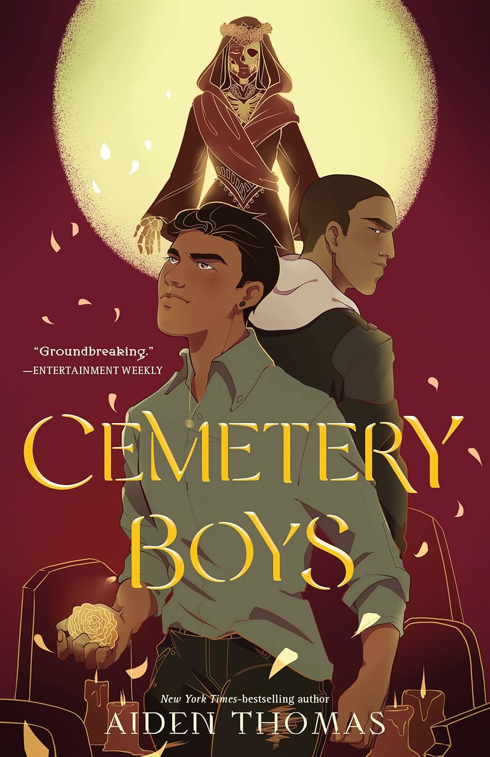 Cemetery Boys - by Aiden Thomas (Hardcover)