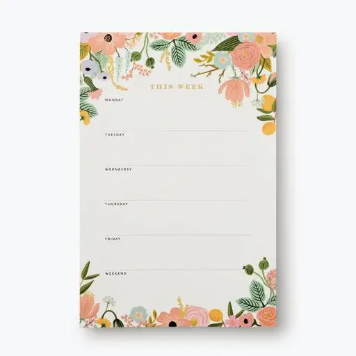 Garden Party Pastel Memo Notepad