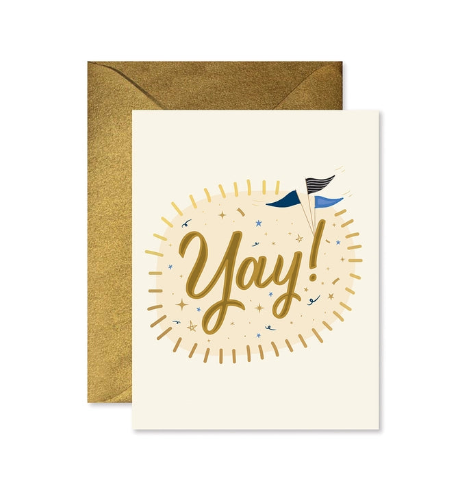 Yay! Encouragement Greeting Card