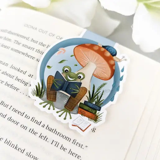 Frog Magnetic Bookmark