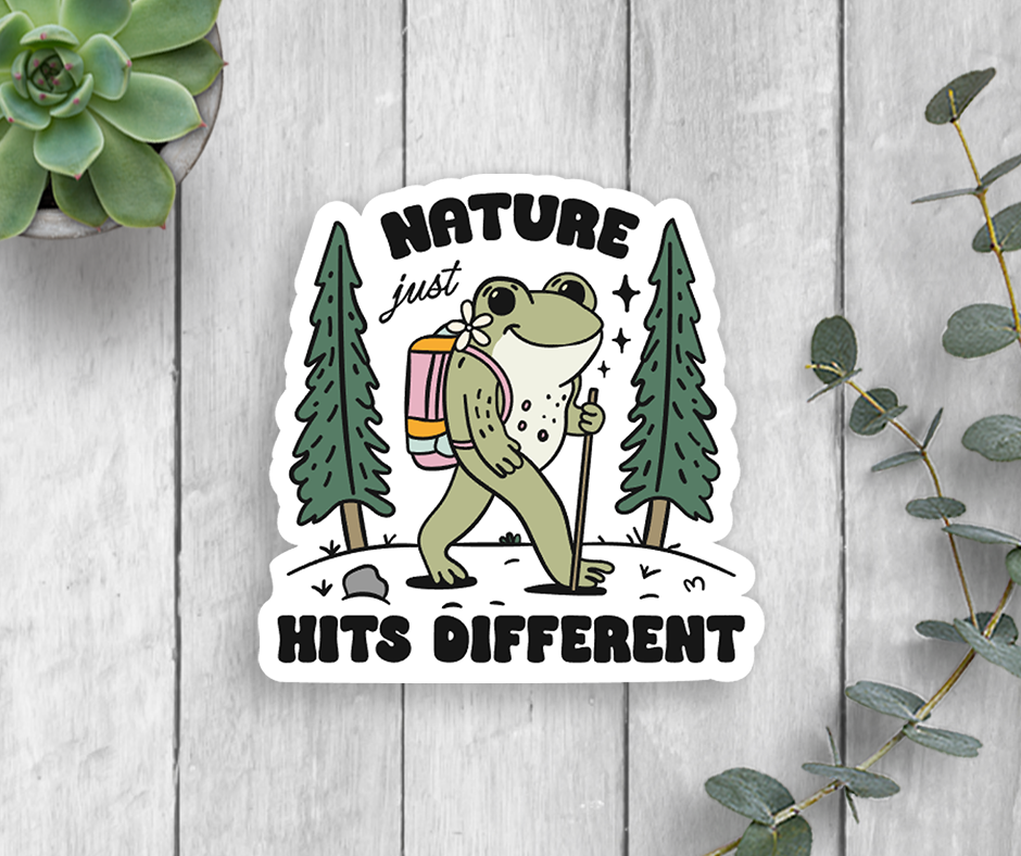 Nature Vinyl Sticker