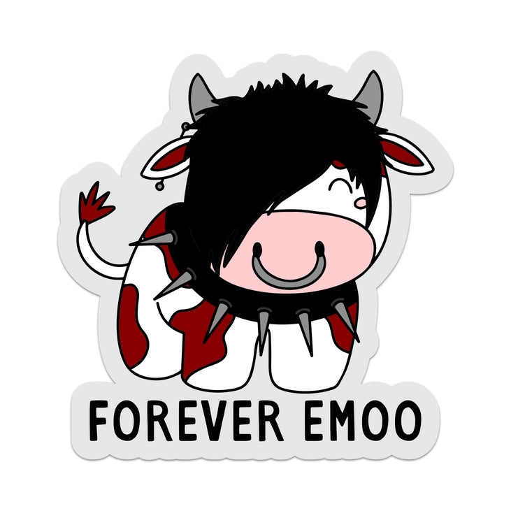 Forever Emoo Sticker