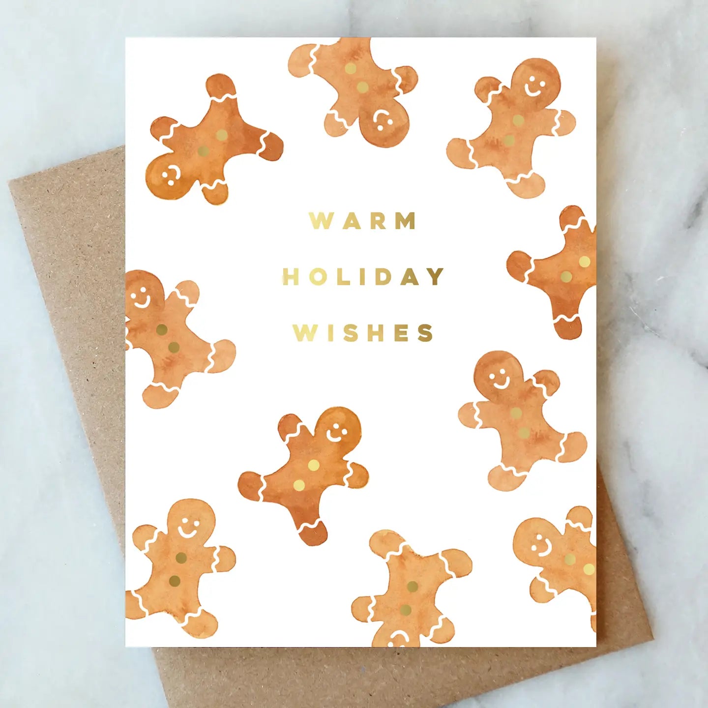 Gingerbread Greeting Card | Christmas Holiday Card