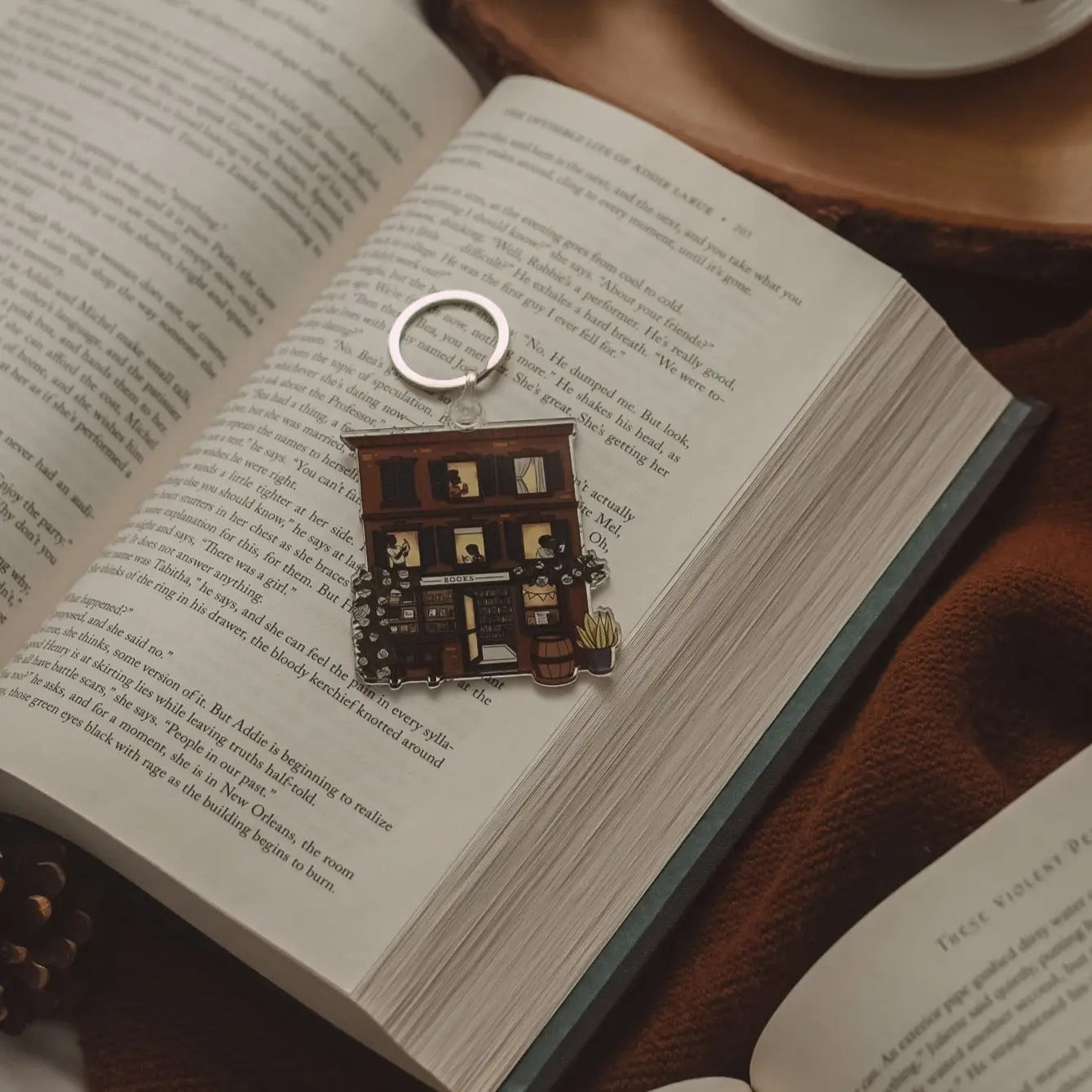 The Bookshop Keychain