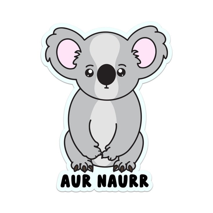 Aur Naurr Sticker