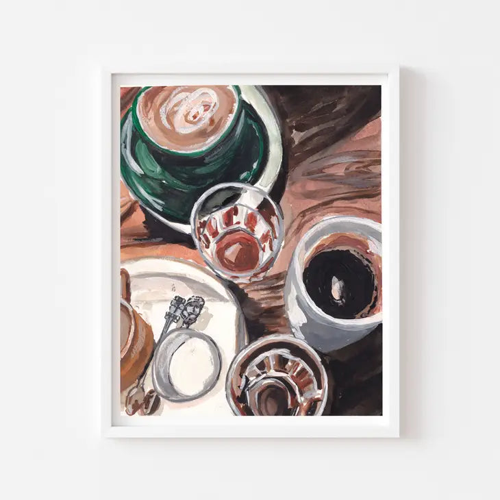 Coffee Shop Art Print