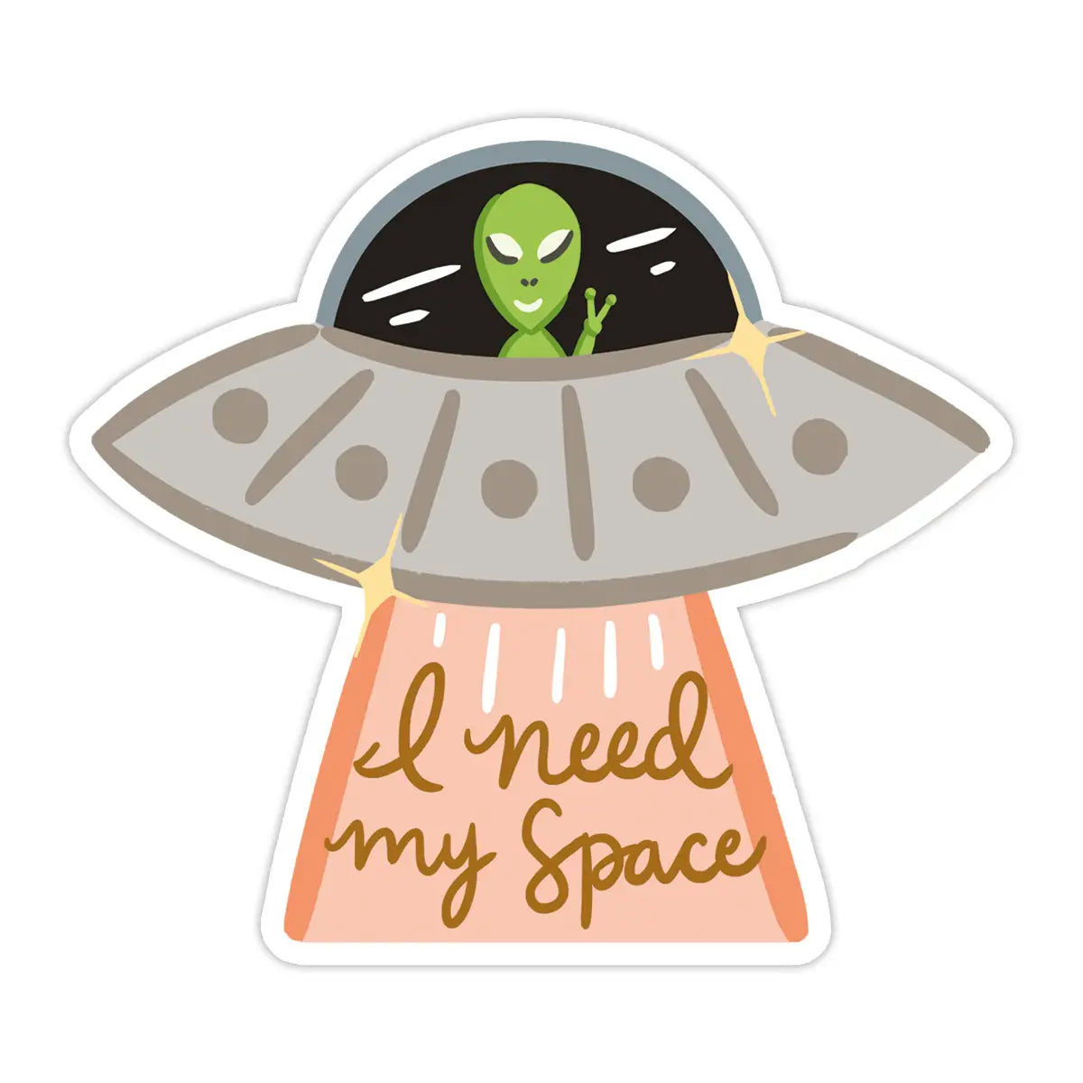 Need My Space Vinyl Sticker