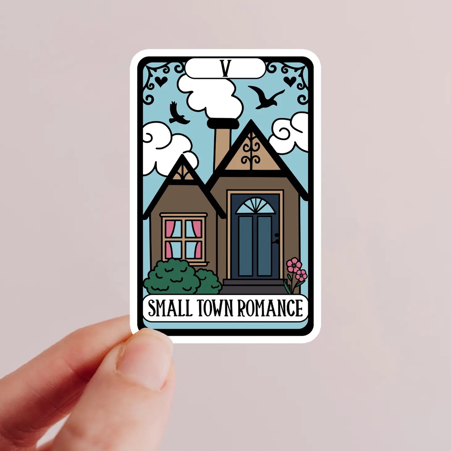 Small Town Romance Sticker