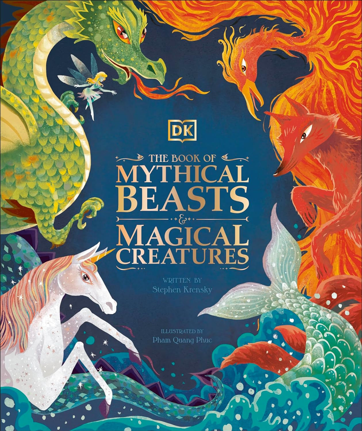 The Book of Mythical Beasts and Magical Creatures (Mysteries, Magic and Myth) (Hardcover)