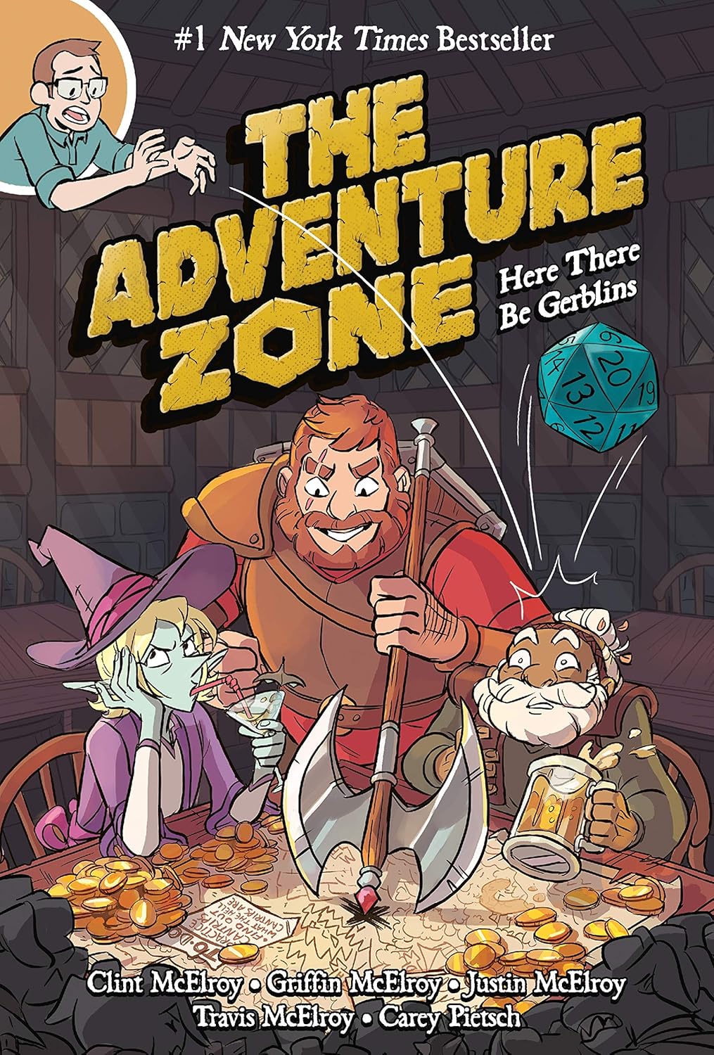 The Adventure Zone: Here There Be Gerblins (Adventure Zone #1) - by Clint McElroy