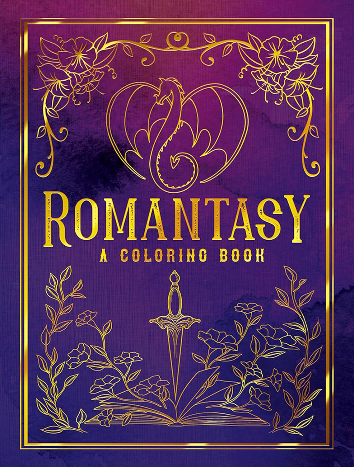 Romantasy: A Coloring Book (Dover Adult Coloring Books)